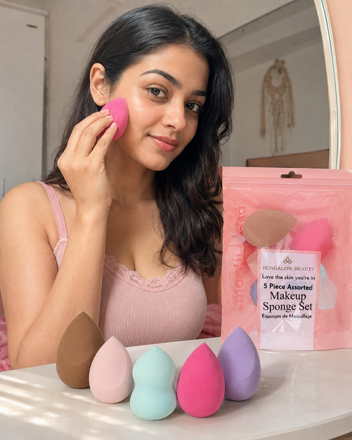 Makeup Blending Sponge Set, 5