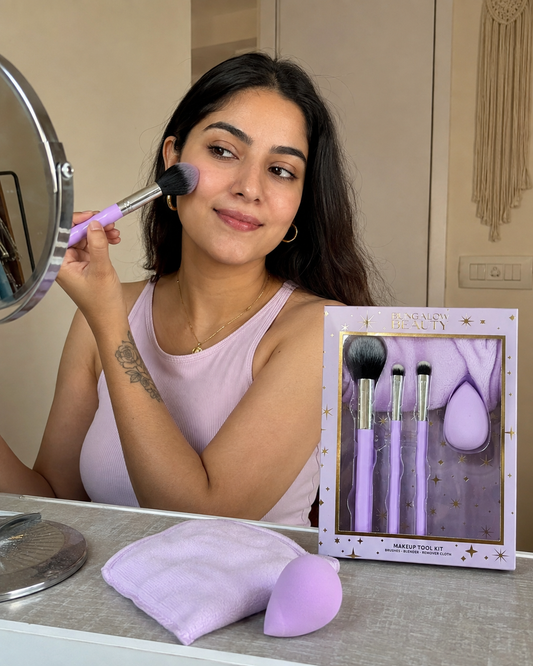 Makeup Brushes and Blending Sponge Set