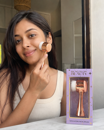 Bungalow Beauty Dual-Sided Facial Cleansing Brush