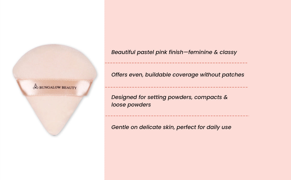 Triangle Powder Puff (Set of 8)