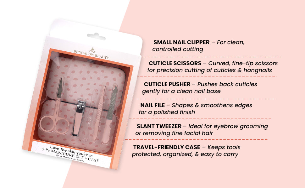 5-Piece Professional Manicure Set