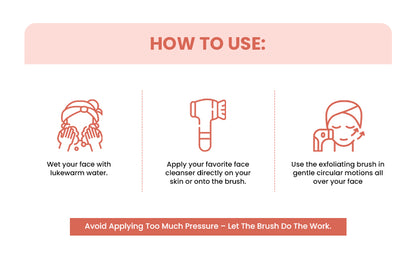 Bungalow Beauty Dual-Sided Facial Cleansing Brush