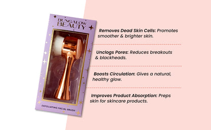 Bungalow Beauty Dual-Sided Facial Cleansing Brush