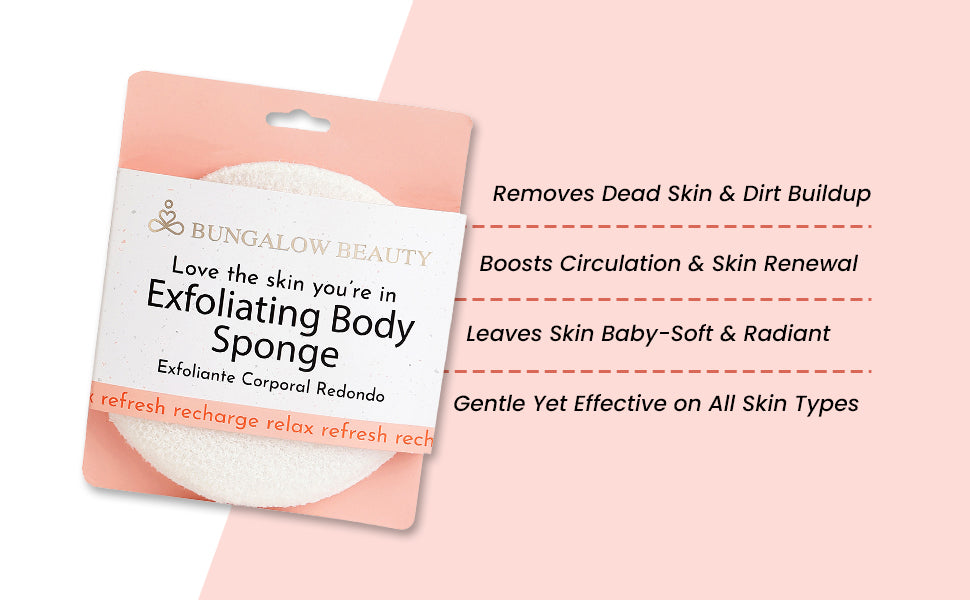Exfoliating Body Scrubber Sponge
