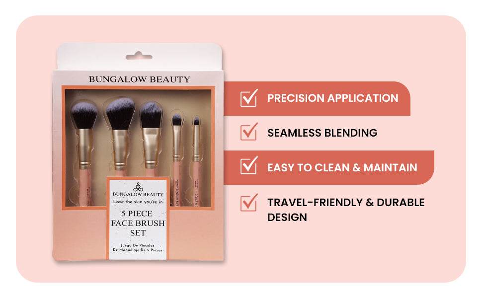 Premium Makeup Brush (Set Of 5)