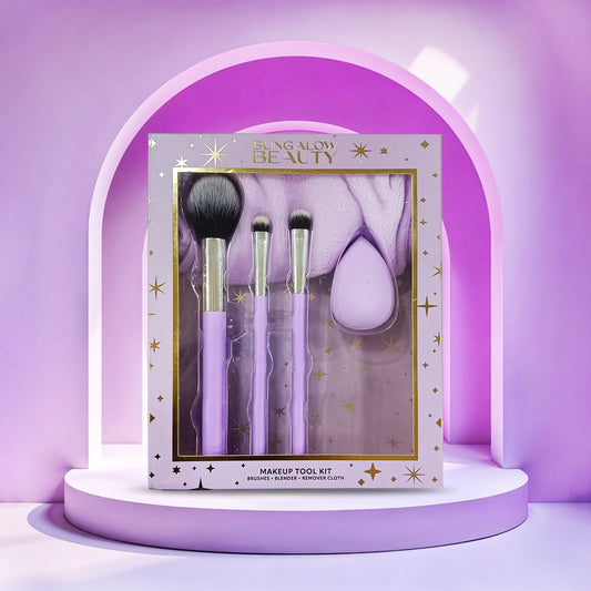 Makeup Brushes and Blending Sponge Set
